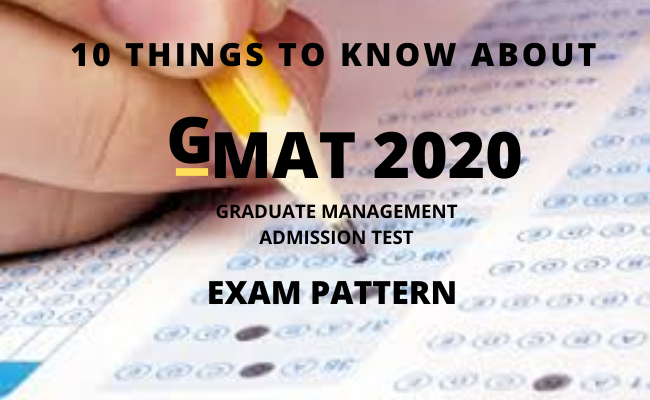 GMAT EXAM: KNOW THE PATTERN BEFORE THE ATTEMPT
