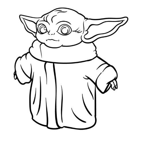 Draw Baby Yoda