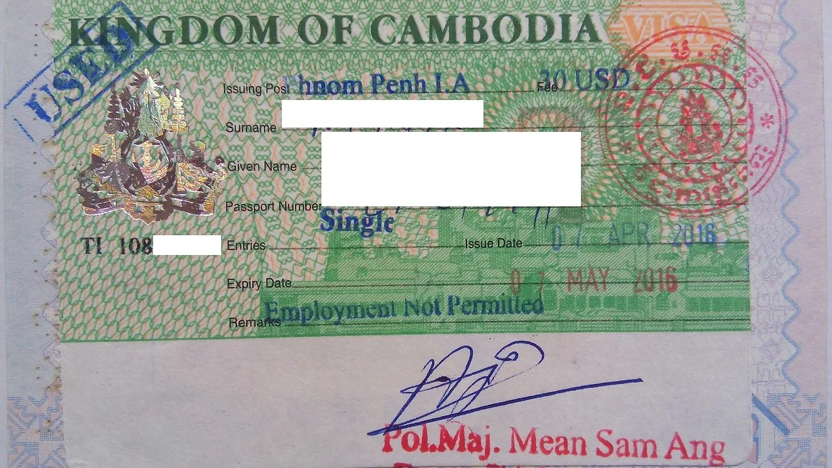 Cambodia Visa For Bahrani And Bangladeshi Citizens:
