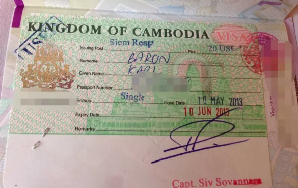 Cambodia Work Visa for Indians & Thailand to Cambodia Land Border Crossing